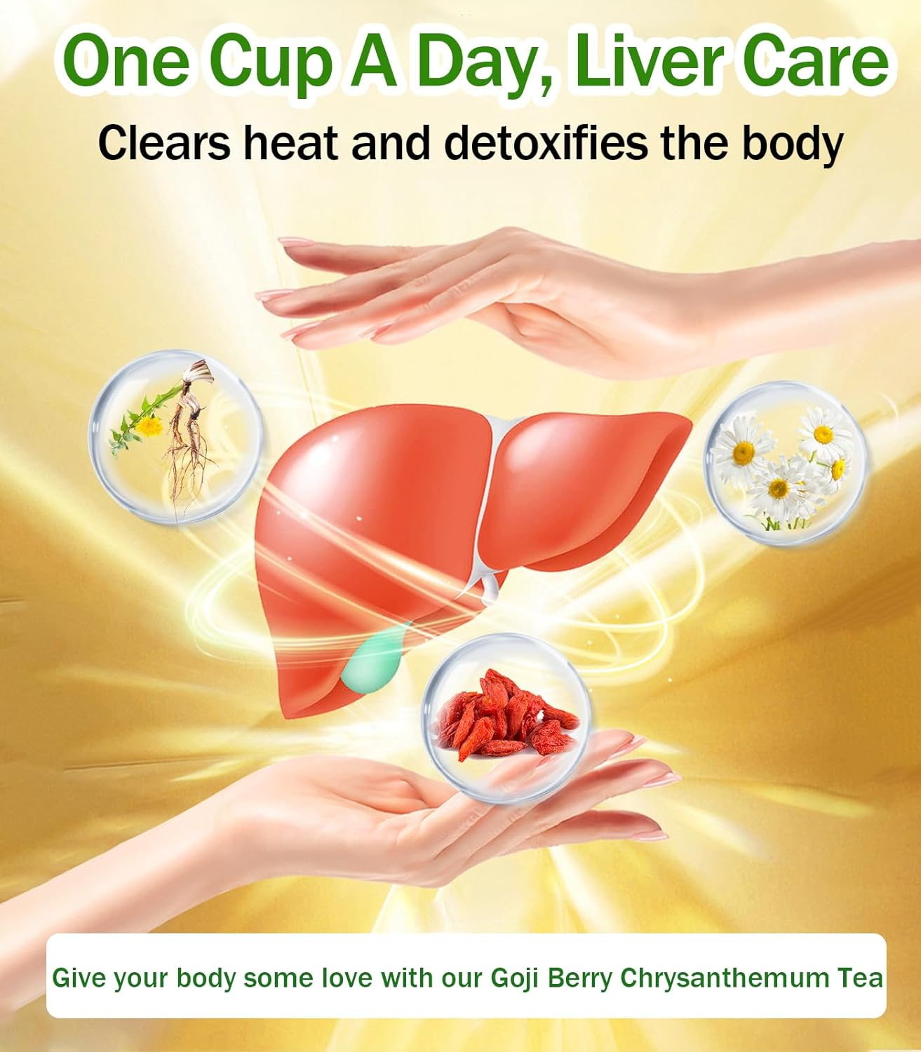 Juxek™ Goji Berry Herbal Tea – Daily Liver Cleanse