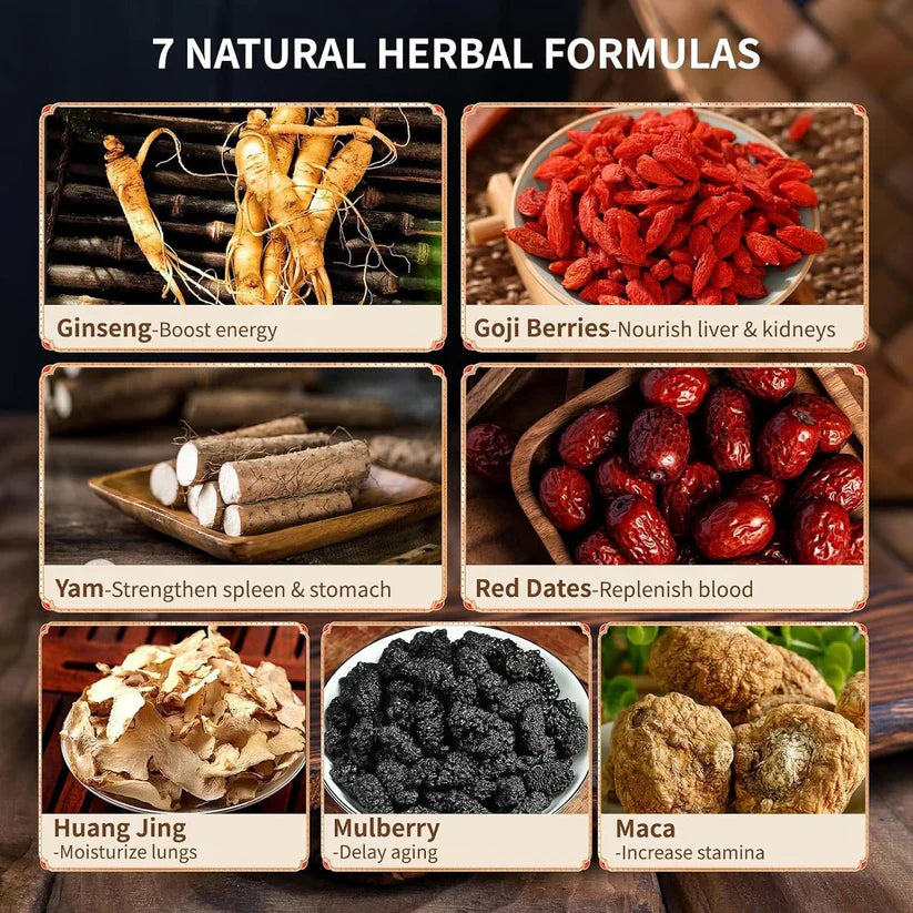 NESLEMY™ Ginseng & Mulberry Herbal Tea