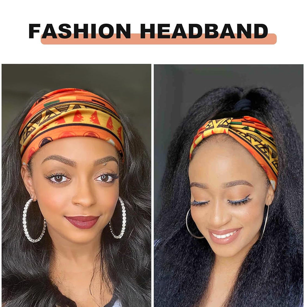Juxek™ Sports Yoga Wide Headband - Stylish Hair Accessory