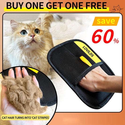 Pet Hair Removal Gloves for Cat & Dog