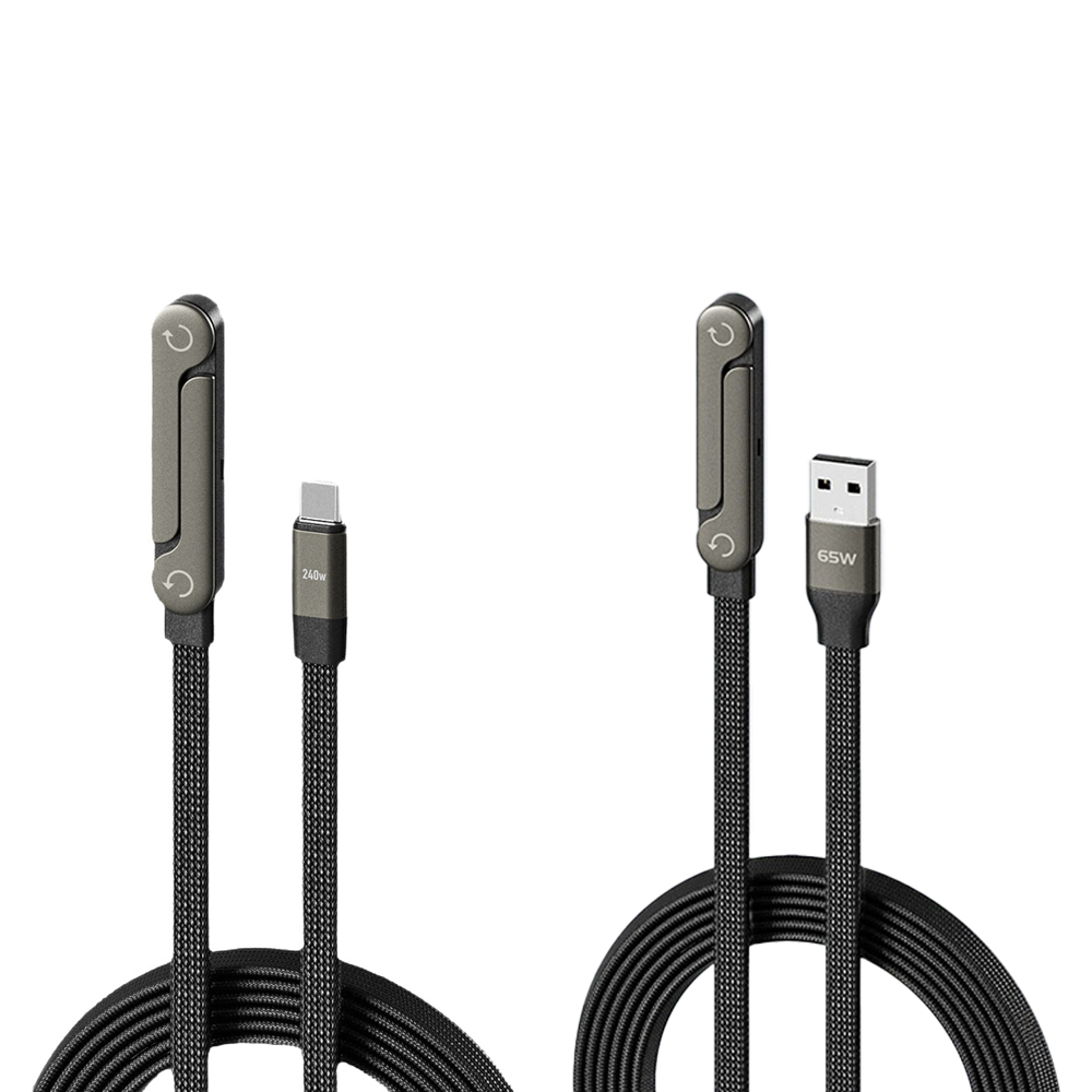 C to C 240w + A to C 65w