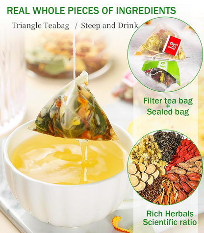 Juxek™ Goji Berry Herbal Tea – Daily Liver Cleanse