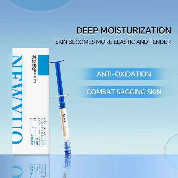 🔥NEWYUO-Polypeptide Collagen Elastic Essence Cream Moisturizing Hydrating Firming Low Irritating Serum