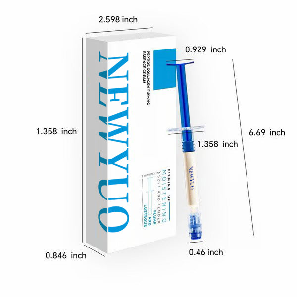🔥NEWYUO-Polypeptide Collagen Elastic Essence Cream Moisturizing Hydrating Firming Low Irritating Serum
