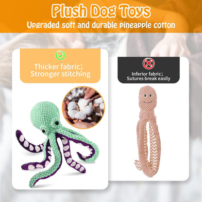 Durable Chew Toy for Dogs – Squeaky, Safe & Cleans Teeth