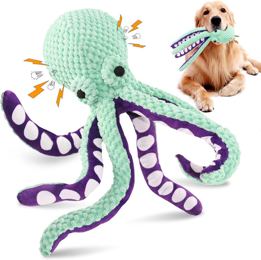 Durable Chew Toy for Dogs – Squeaky, Safe & Cleans Teeth