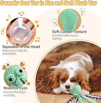 Durable Chew Toy for Dogs – Squeaky, Safe & Cleans Teeth