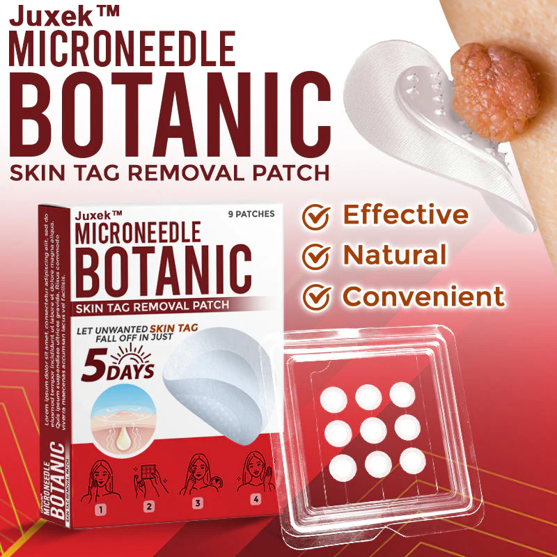 Juxek™ Removal Patch: Gentle Microneedle Patches for Skin Tag & Mole Removal