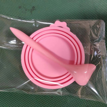 Silicone pet can lid preservation lid pet supplies wholesale silicone can lid