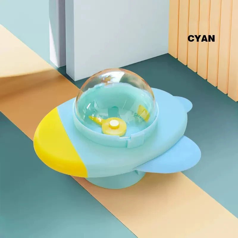 Cat toy pet spinning food ball