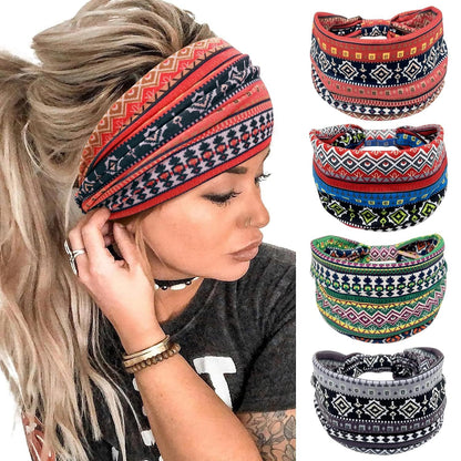 Juxek™ Sports Yoga Wide Headband - Stylish Hair Accessory