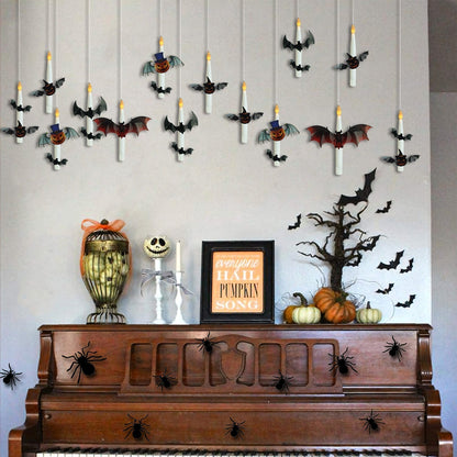 🎃Flameless Candles with Magic Wand Remote for Halloween Decor