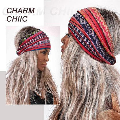 Juxek™ Sports Yoga Wide Headband - Stylish Hair Accessory