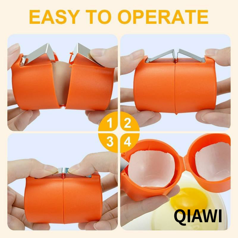 3PCS All - in - One Egg Tools: Shell Opener, Separator & Cracker🥚